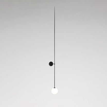 Mobile Wall Lamp | Metal & Glass | Set of 2, Gold & Black