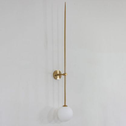 Mobile Wall Lamp | Metal & Glass | Set of 2, Gold & Black