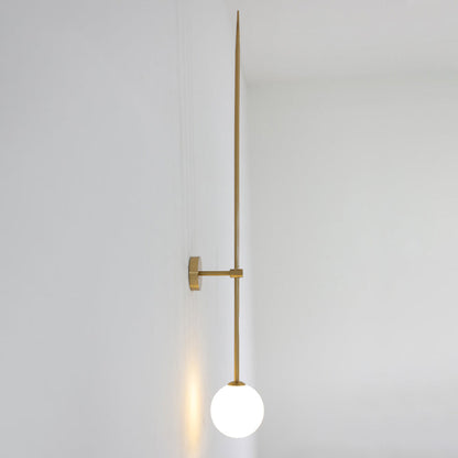 Mobile Wall Lamp | Metal & Glass | Set of 2, Gold & Black