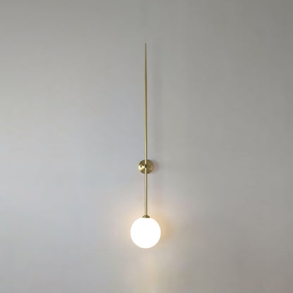 Mobile Wall Lamp | Metal & Glass | Set of 2, Gold & Black