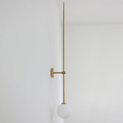 Mobile Wall Lamp | Metal & Glass | Set of 2, Gold & Black