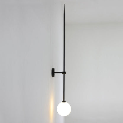 Mobile Wall Lamp | Metal & Glass | Set of 2, Gold & Black