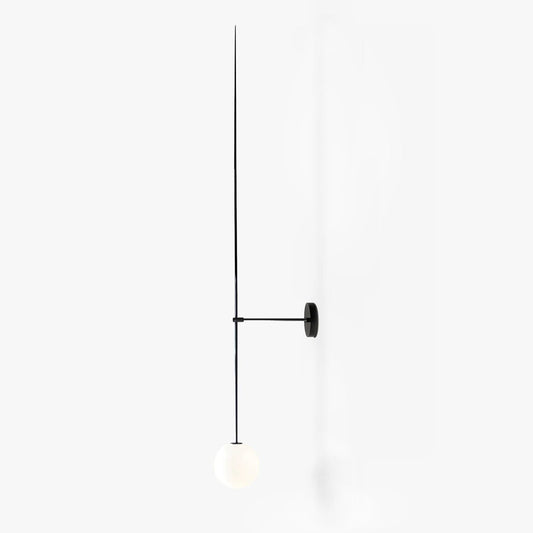 Mobile Wall Lamp | Metal & Glass | Set of 2, Gold & Black