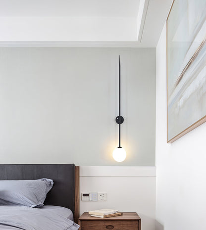 Mobile Wall Lamp | Metal & Glass | Set of 2, Gold & Black