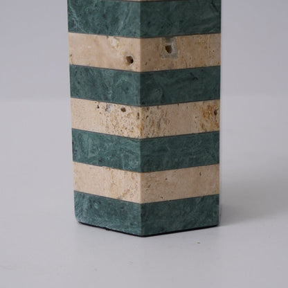 Modari Table Lamp | Stone & Marble | Green & White