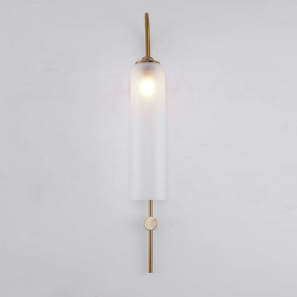 Glass Wall Lamp Set | Mouth-Blown Glass | 2-Pack Black & Gold