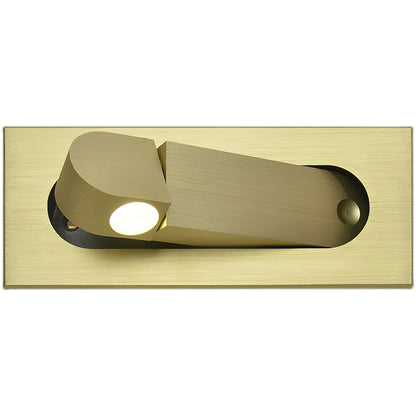 LED Bedside Reading Light | Adjustable Head | Bronze, Matt Nickel, Chrome