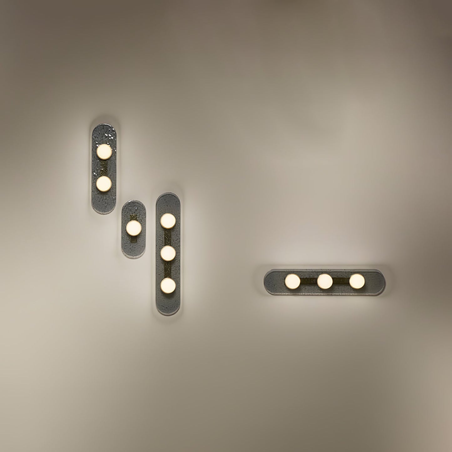 Modulo Wall Light | LED | Gold+Smoke grey