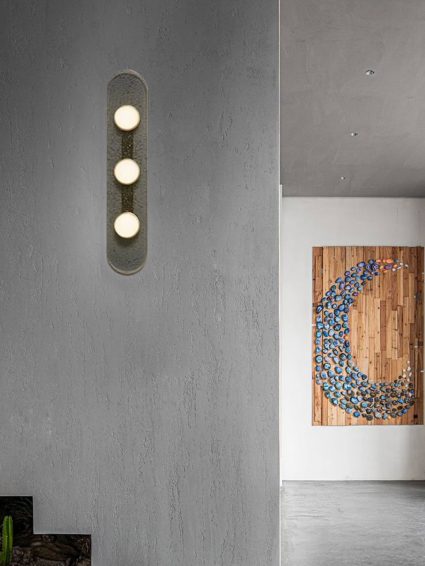 Modulo Wall Light | LED | Gold+Smoke grey