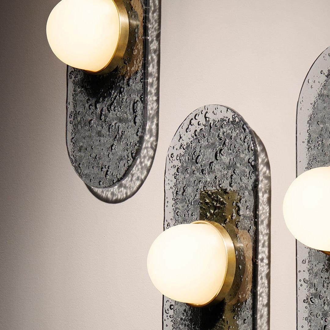 Modulo Wall Light | LED | Gold+Smoke grey