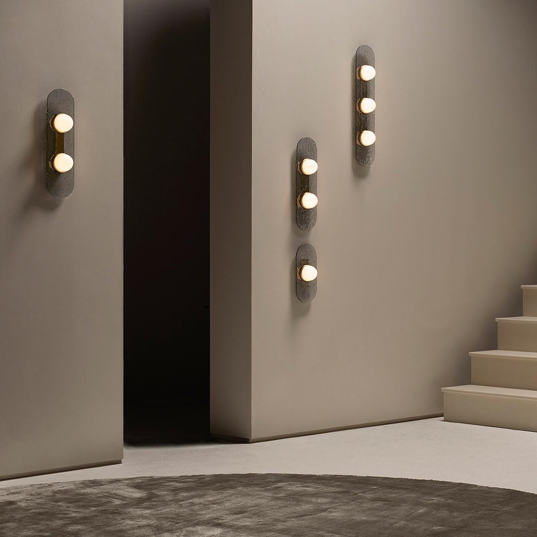 Modulo Wall Light | LED | Gold+Smoke grey