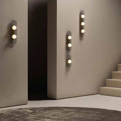 Modulo Wall Light | LED | Gold+Smoke grey