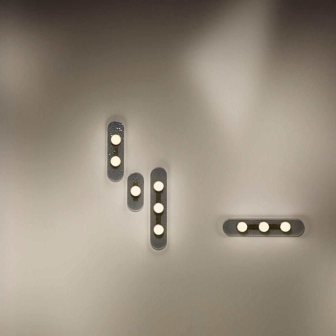 Modulo Wall Light | LED | Gold+Smoke grey