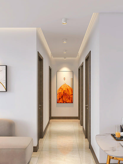Modupoint Ceiling Light | Metal & Acrylic | White or Black Finish