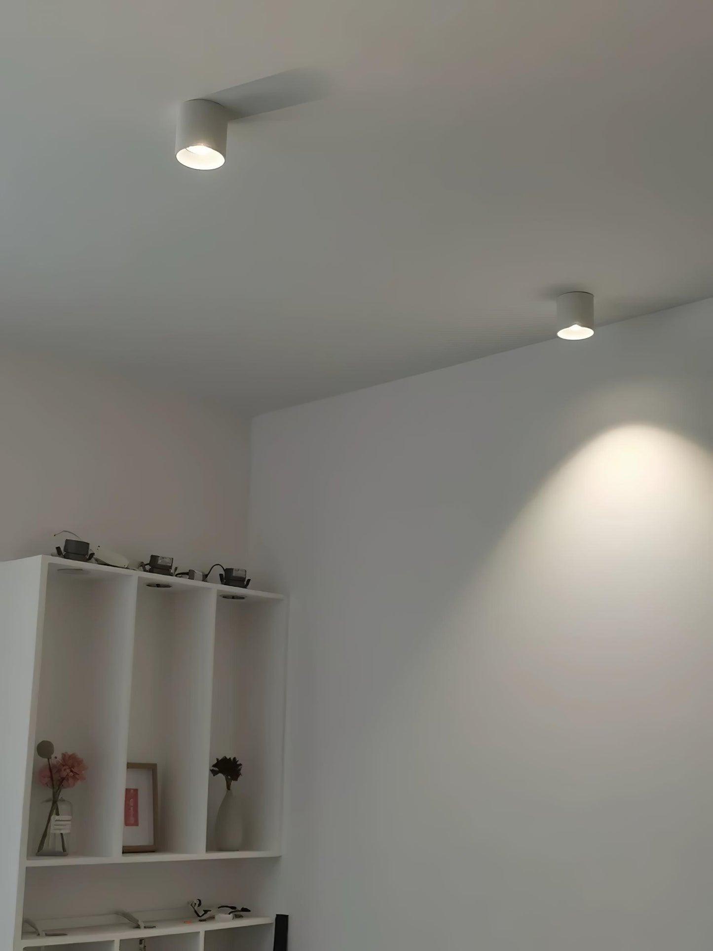 Modupoint Ceiling Light | Metal & Acrylic | White or Black Finish