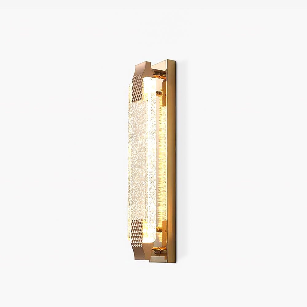 Moet Sconce | Clear Bubble Crystal | Rose Gold