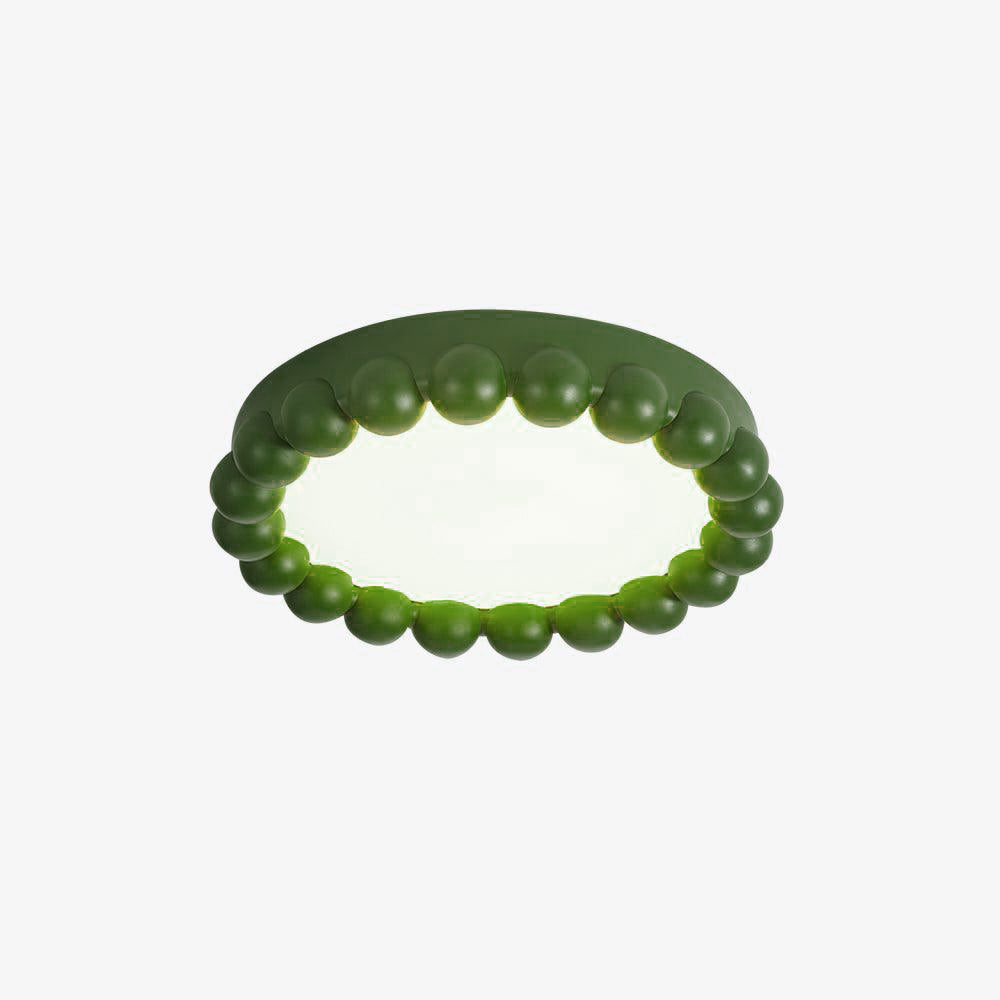 Molina Ceiling Lamp | Resin & Acrylic | White, Green, Beige