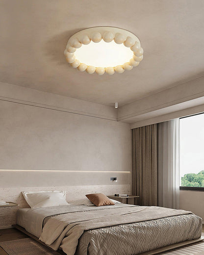 Molina Ceiling Lamp | Resin & Acrylic | White, Green, Beige