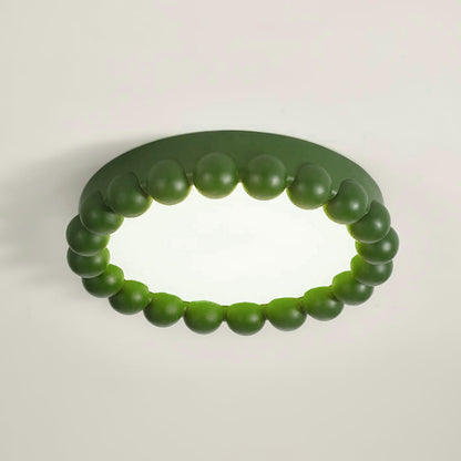 Molina Ceiling Lamp | Resin & Acrylic | White, Green, Beige