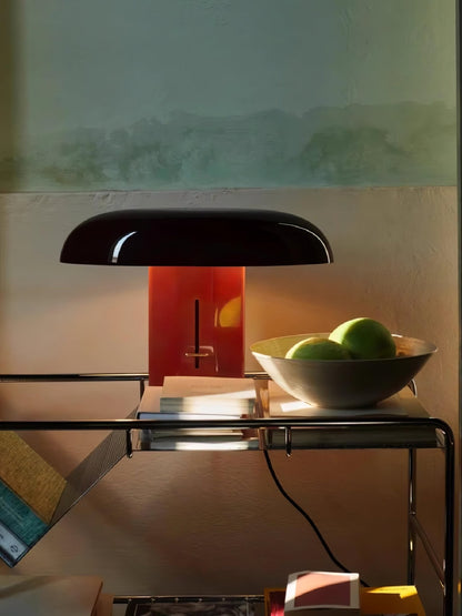 Molli Mushroom Table Lamp | Metal | Green, Orange