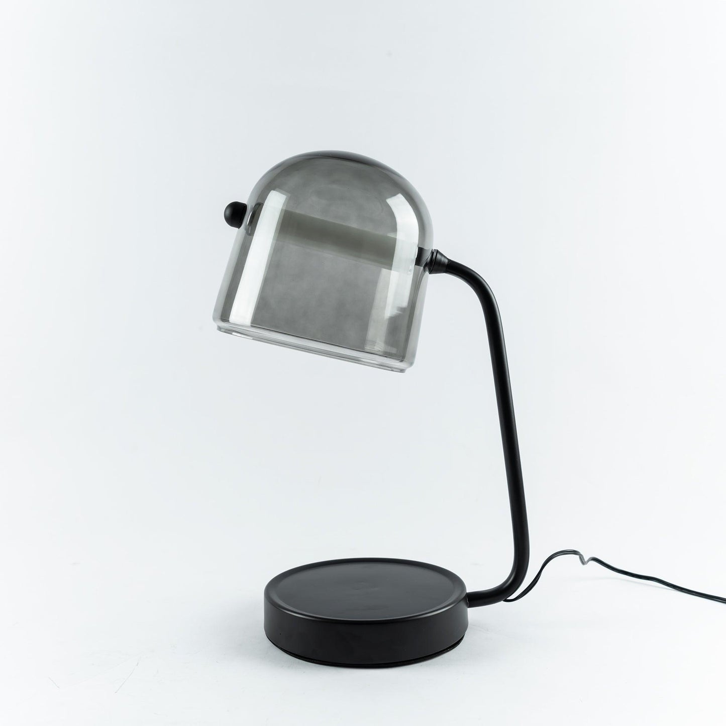 Penumbra Table Light | Handblown Glass & Metal | Black or White