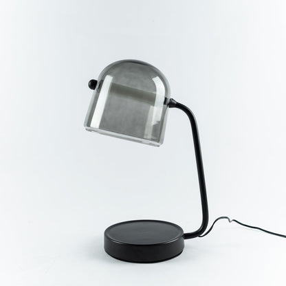 Penumbra Table Light | Handblown Glass & Metal | Black or White