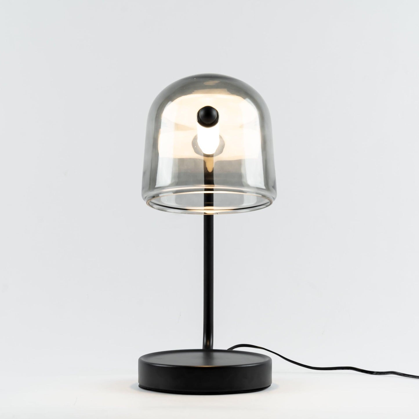 Penumbra Table Light | Handblown Glass & Metal | Black or White