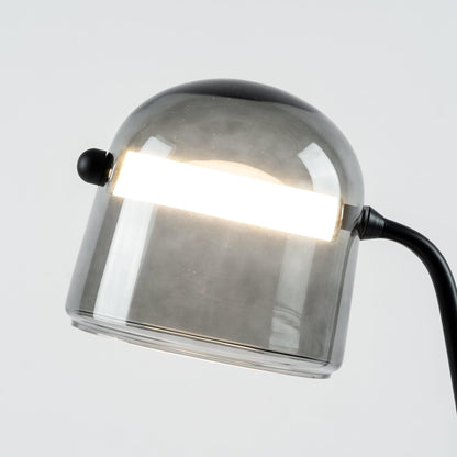 Penumbra Table Light | Handblown Glass & Metal | Black or White