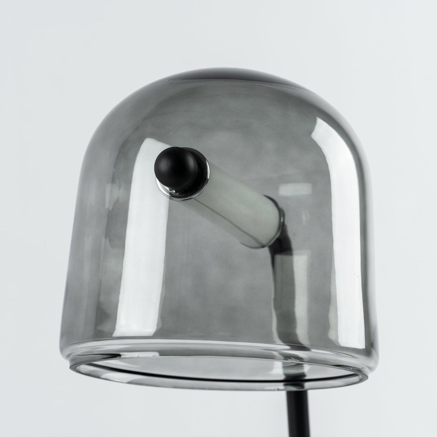Penumbra Table Light | Handblown Glass & Metal | Black or White