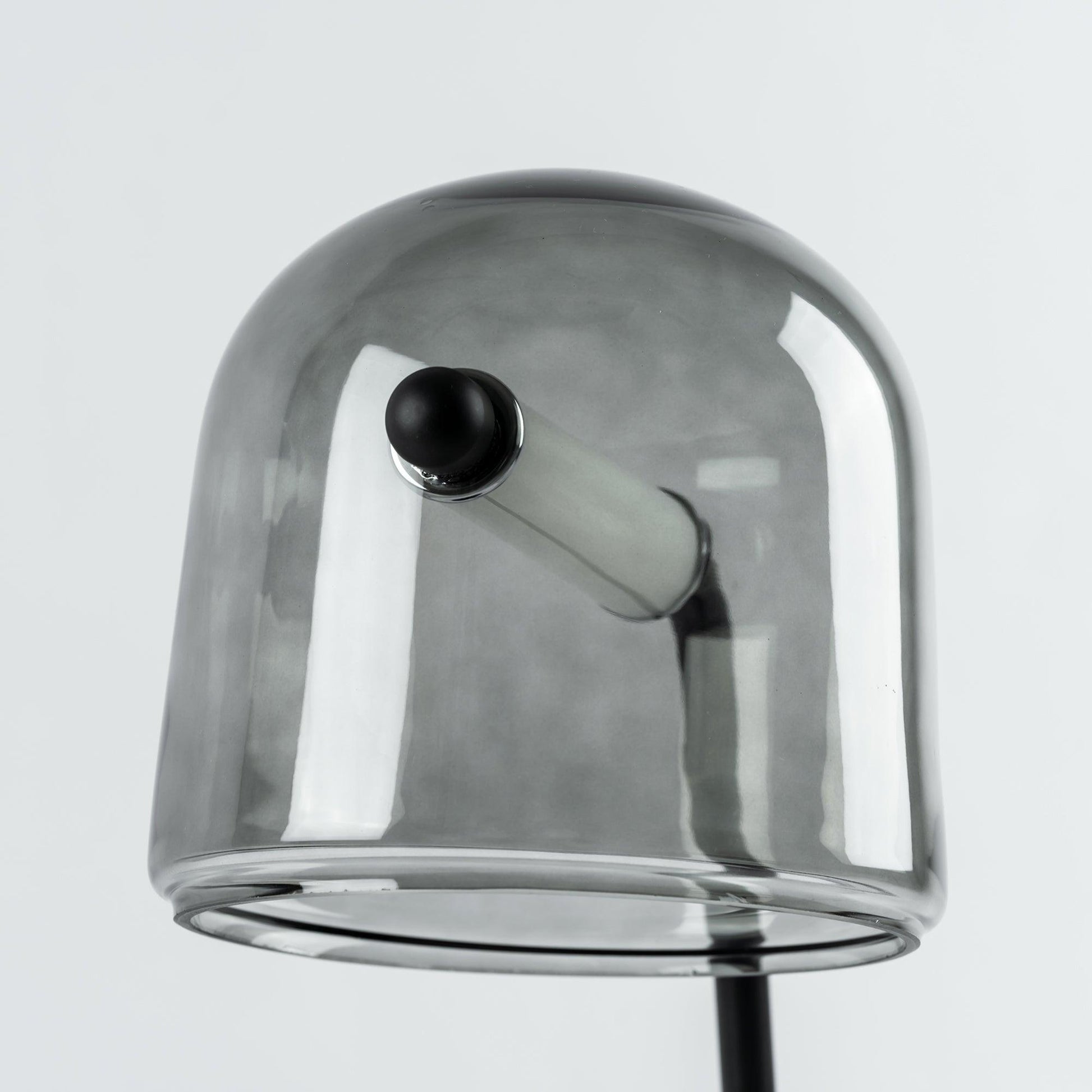 Penumbra Table Light | Handblown Glass & Metal | Black or White