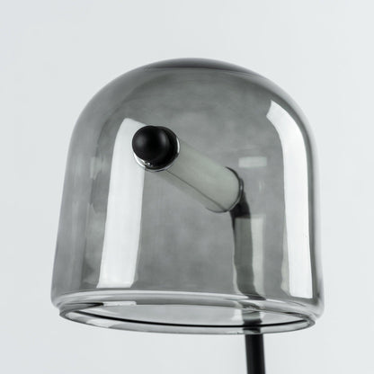 Penumbra Table Light | Handblown Glass & Metal | Black or White