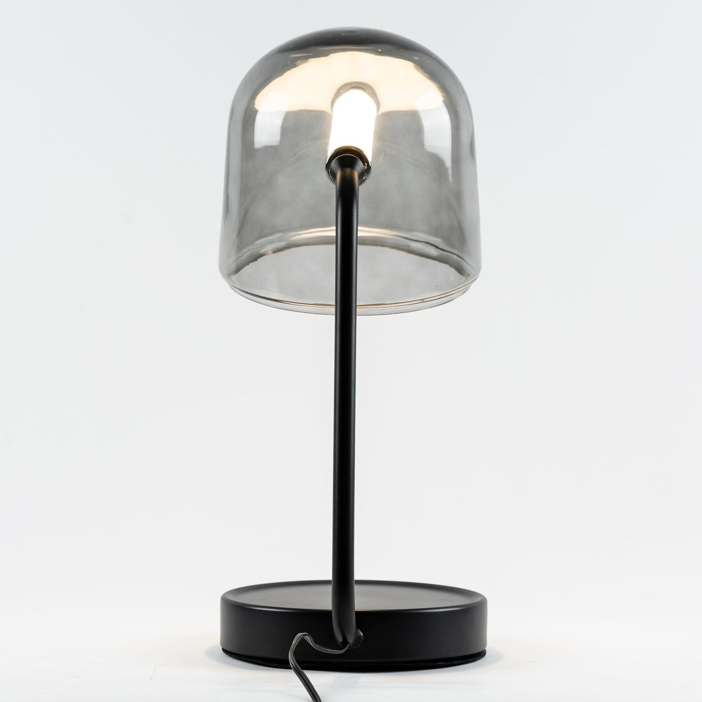 Penumbra Table Light | Handblown Glass & Metal | Black or White