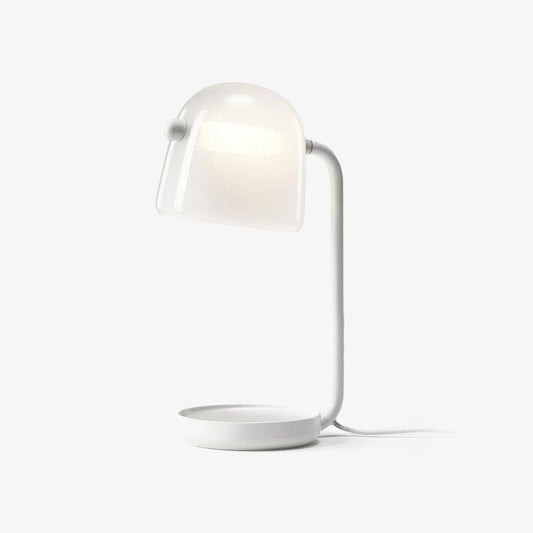 Penumbra Table Light | Handblown Glass & Metal | Black or White