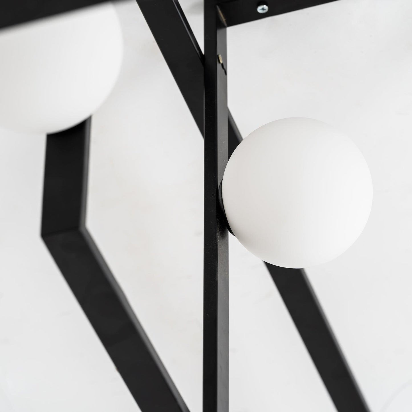 Mondrian Ceiling Light | Murano Glass | White