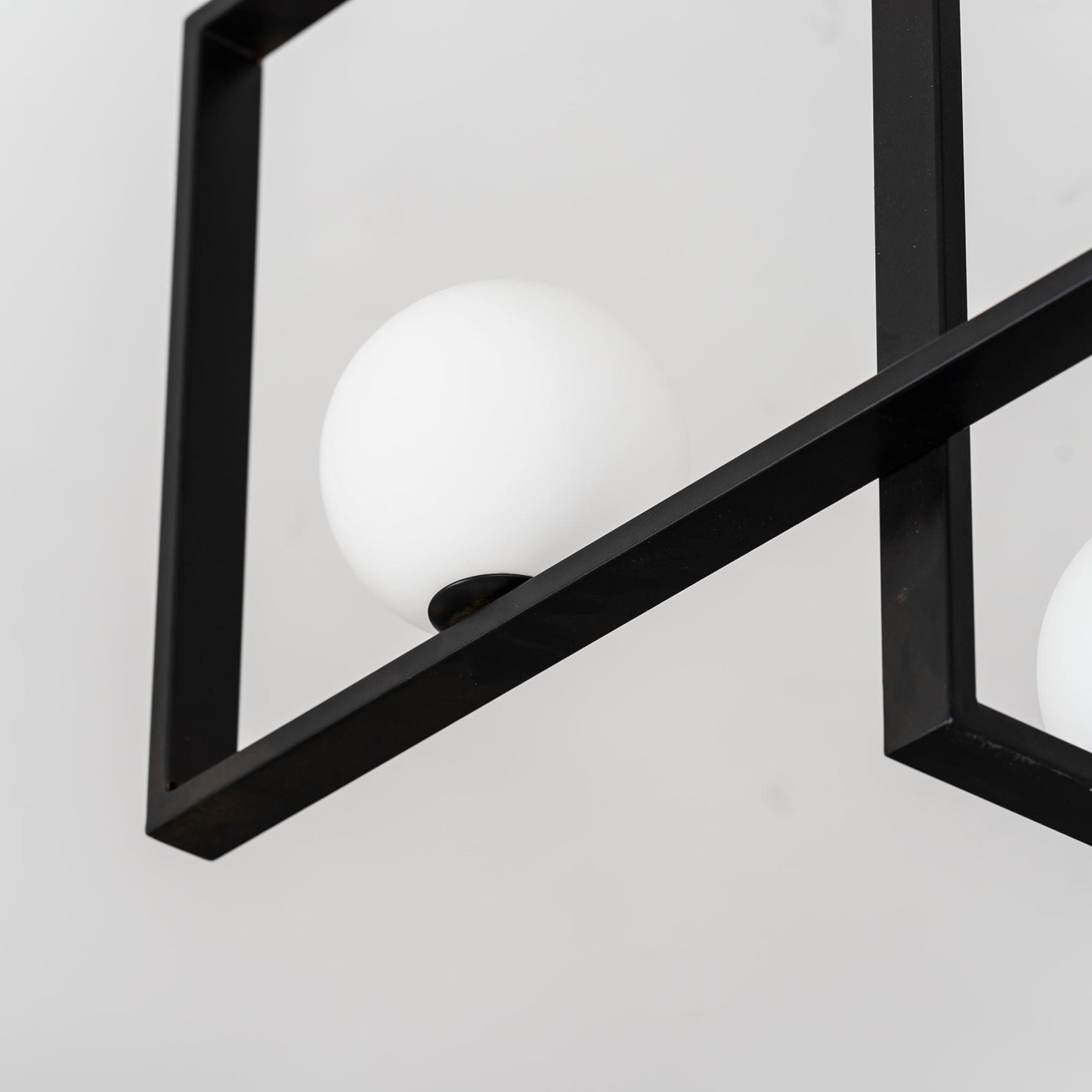 Mondrian Ceiling Light | Murano Glass | White