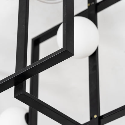 Mondrian Ceiling Light | Murano Glass | White