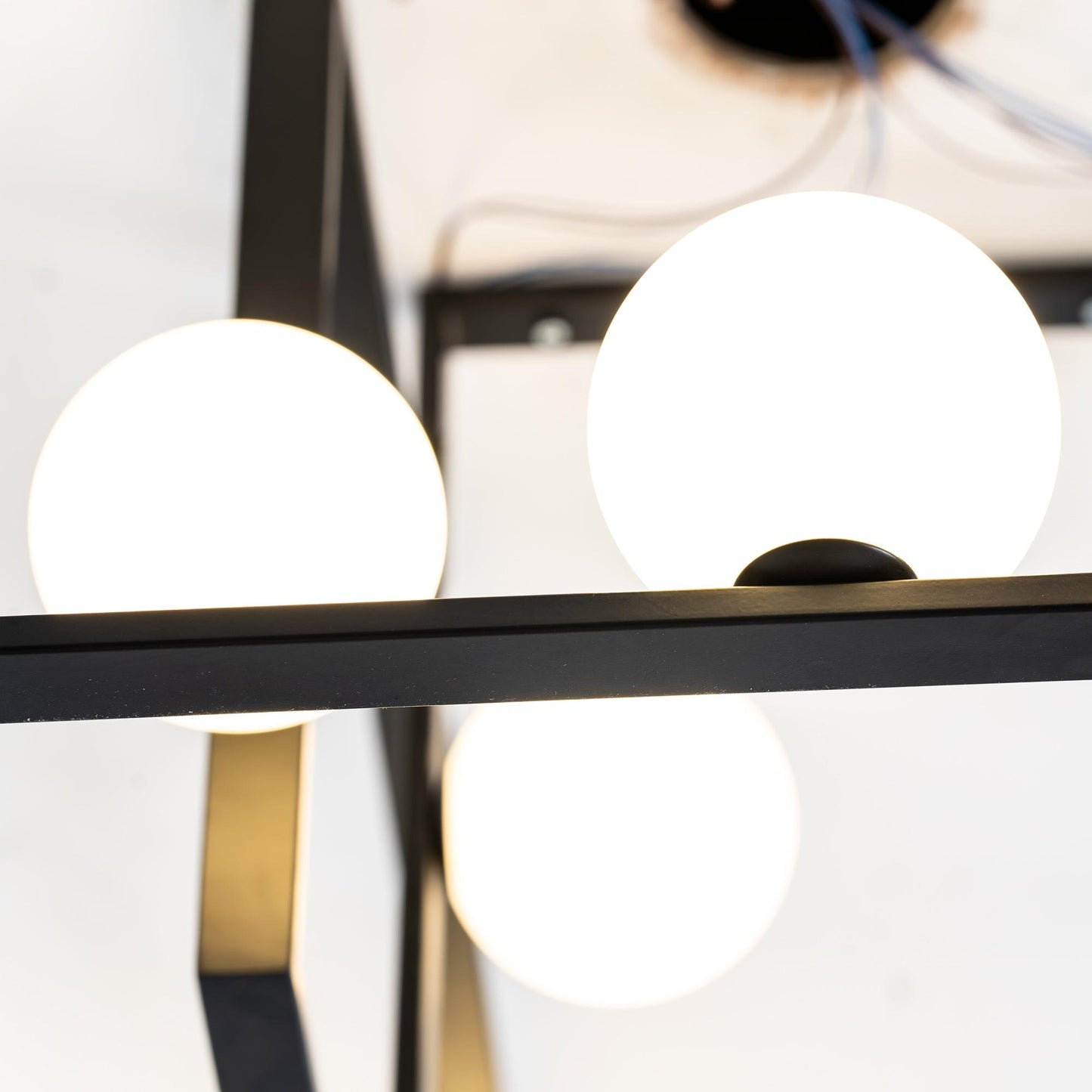 Mondrian Ceiling Light | Murano Glass | White