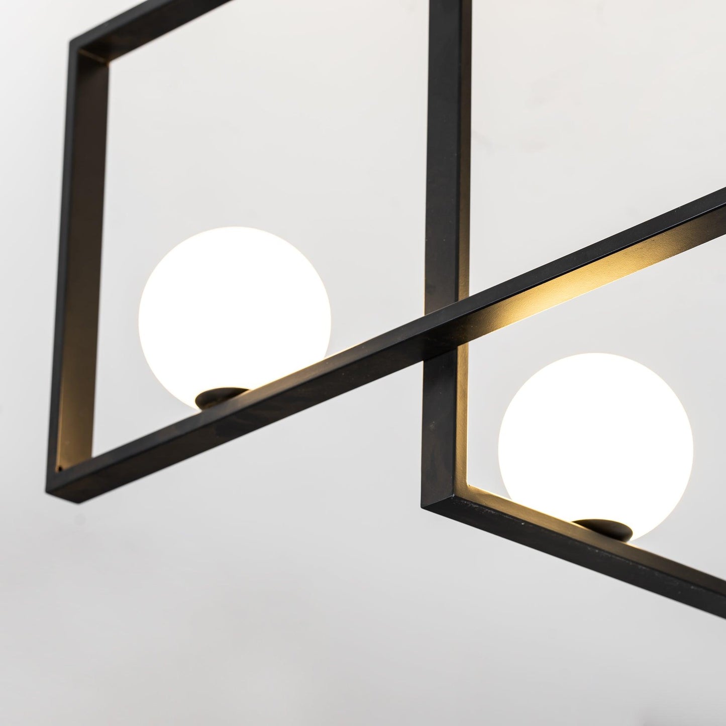 Mondrian Ceiling Light | Murano Glass | White