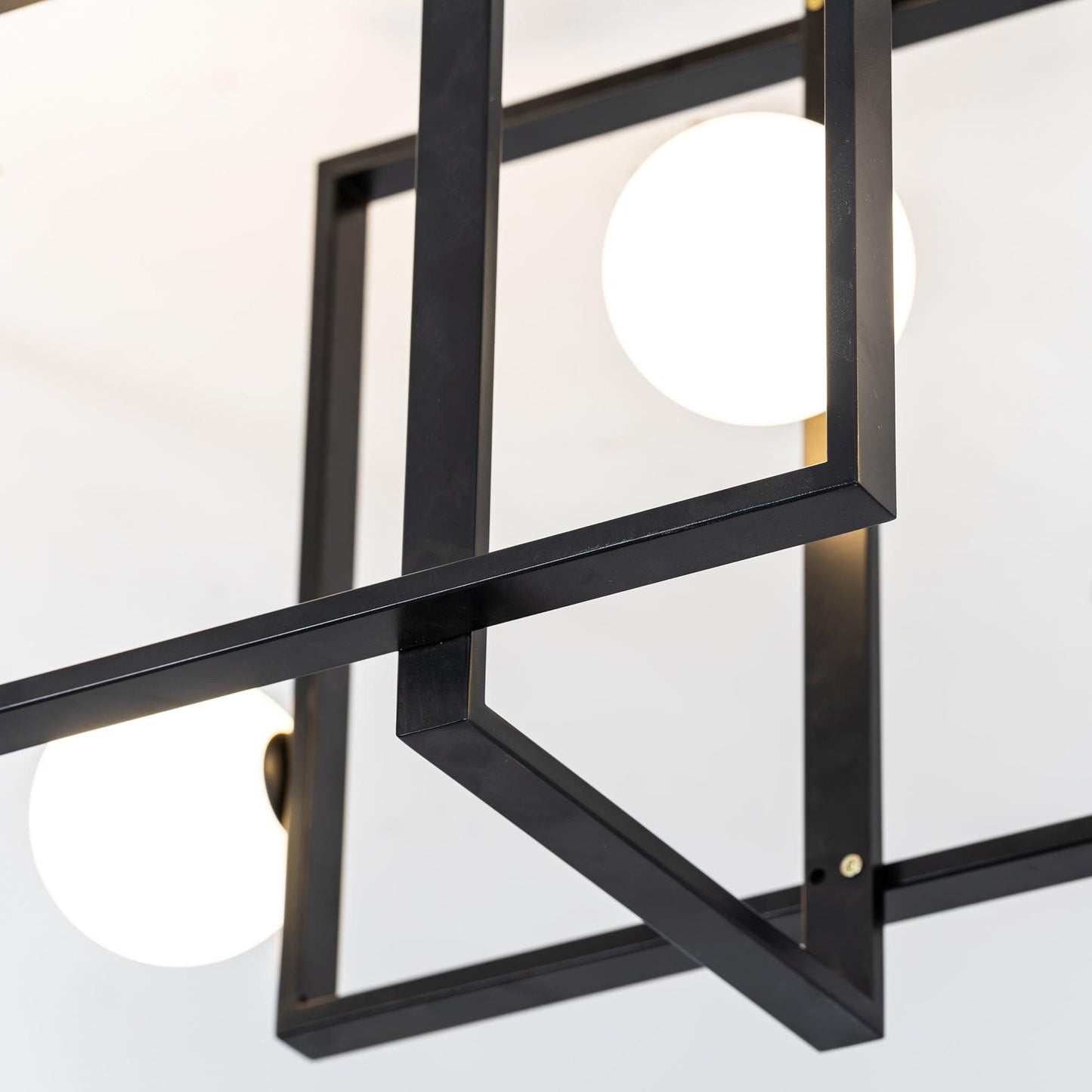 Mondrian Ceiling Light | Murano Glass | White
