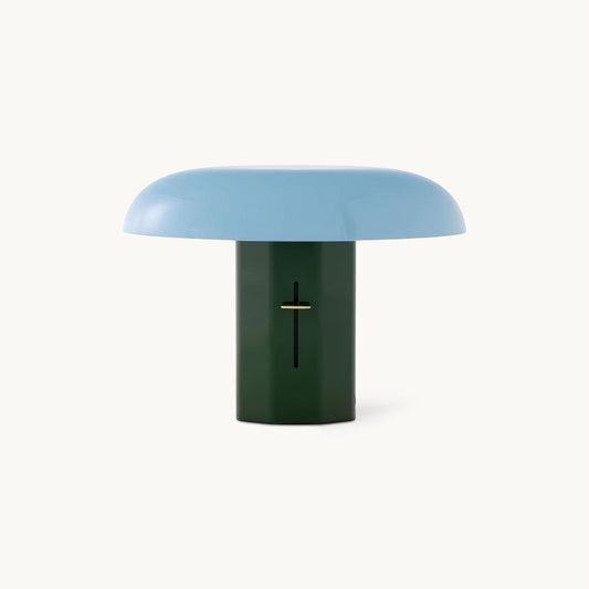 Montera Table Lamp | Metal & Aluminium | Orange & Green