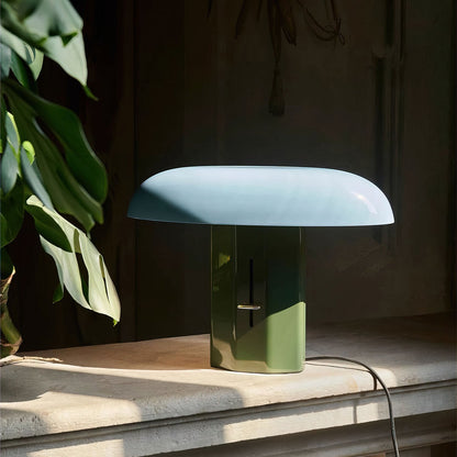 Montera Table Lamp | Metal & Aluminium | Orange & Green