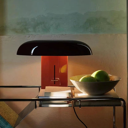Montera Table Lamp | Metal & Aluminium | Orange & Green