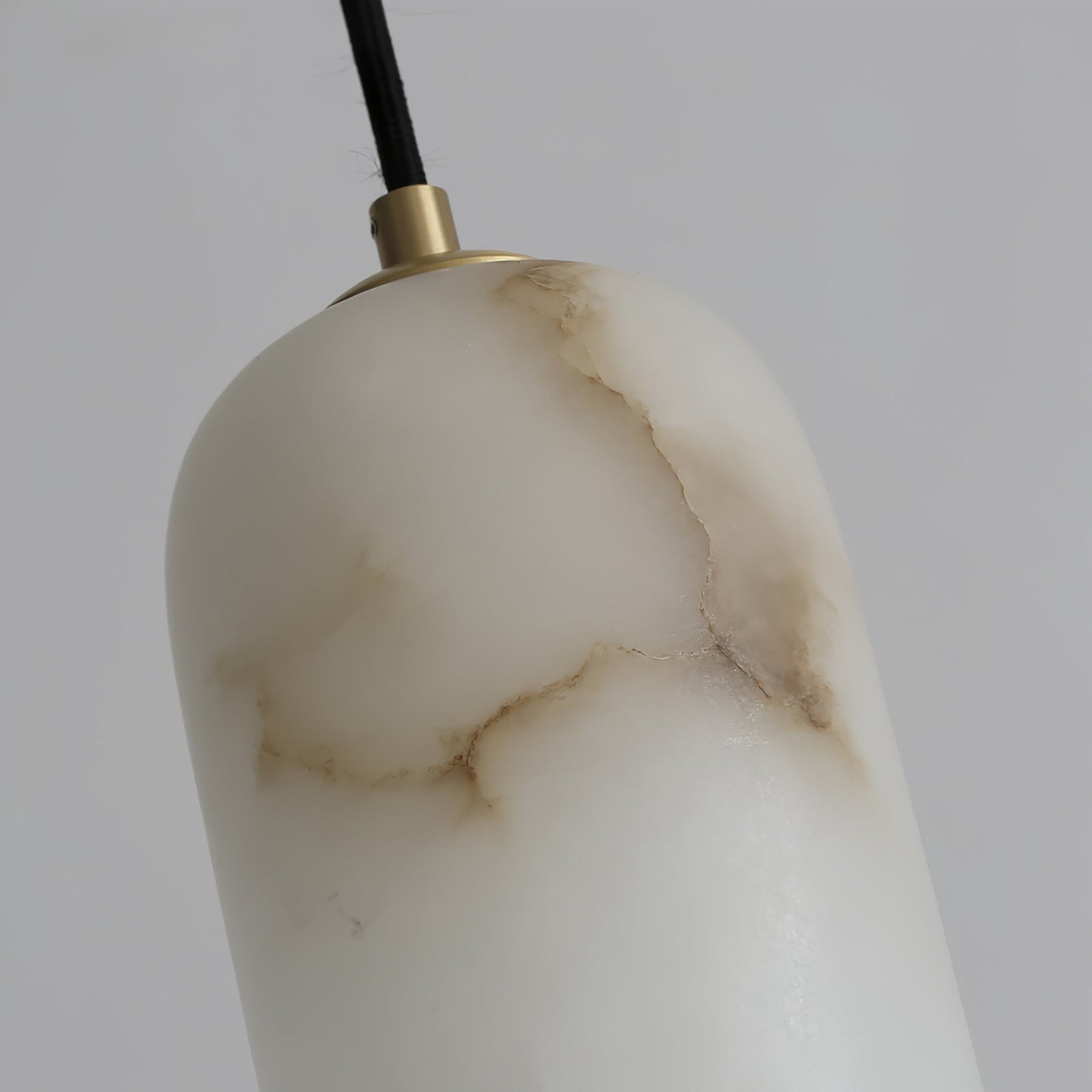 Monty Wall Lamp | Brass & Alabaster | White Shade