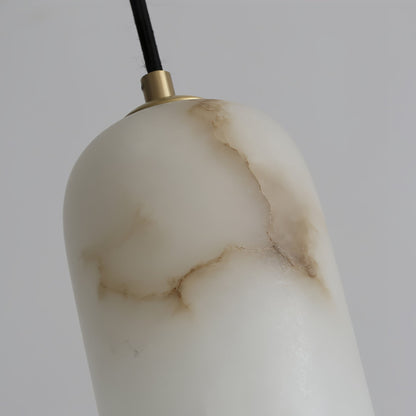 Monty Wall Lamp | Brass & Alabaster | White Shade