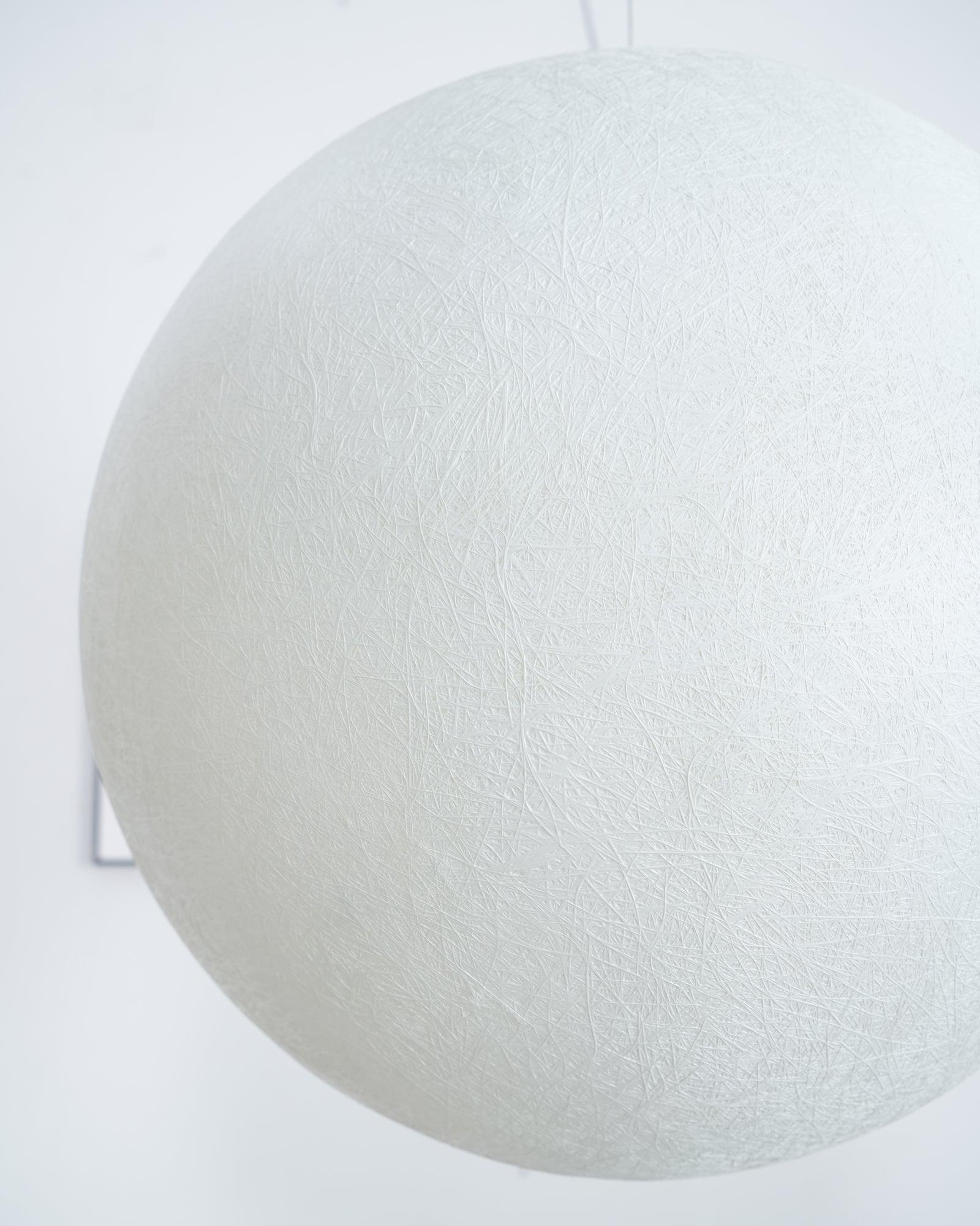 Moon Pendant Lamp | White Resin | Multiple Sizes