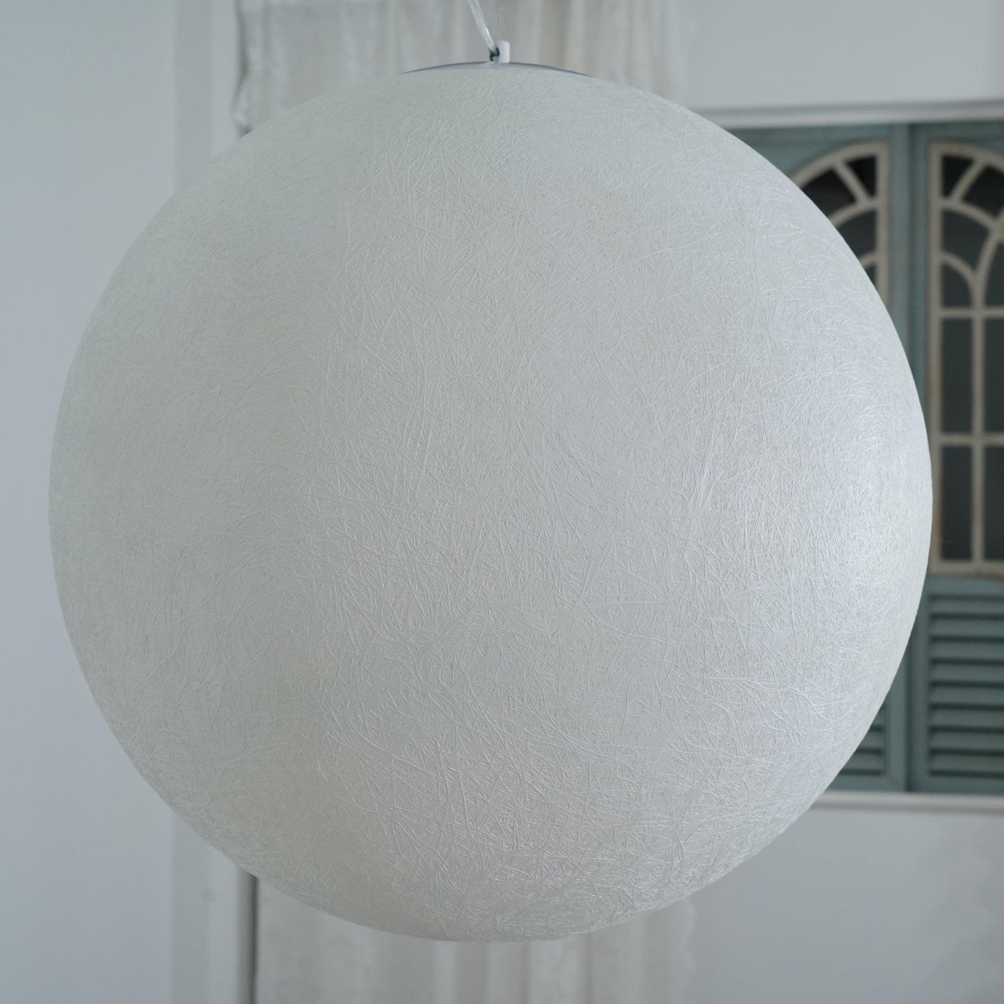 Moon Pendant Lamp | White Resin | Multiple Sizes