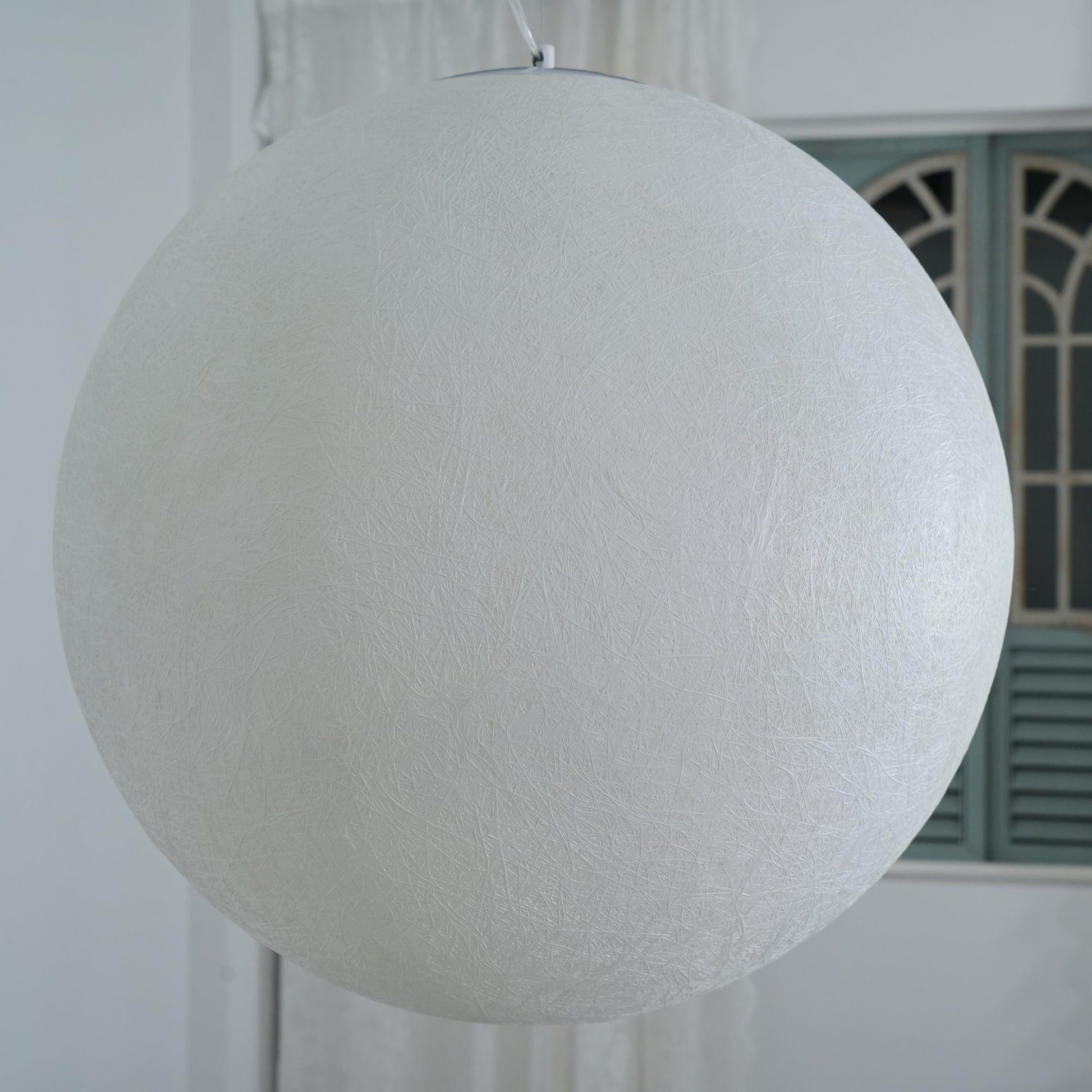 Moon Pendant Lamp | White Resin | Multiple Sizes