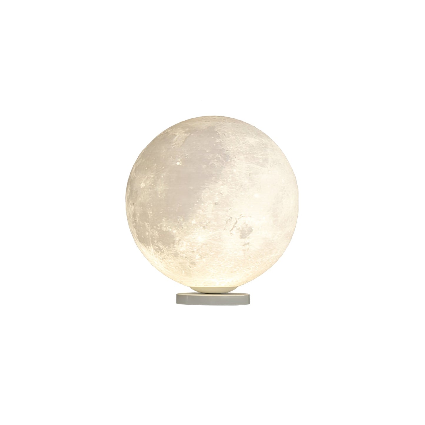 Moon Table Lamp | White FRP Fiber | Multiple Sizes Available