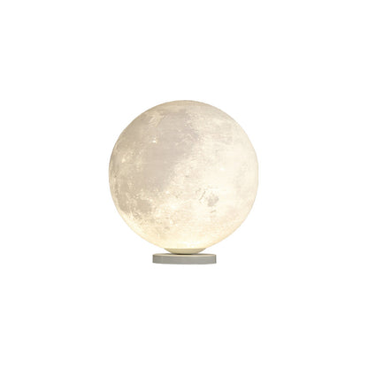 Moon Table Lamp | White FRP Fiber | Multiple Sizes Available