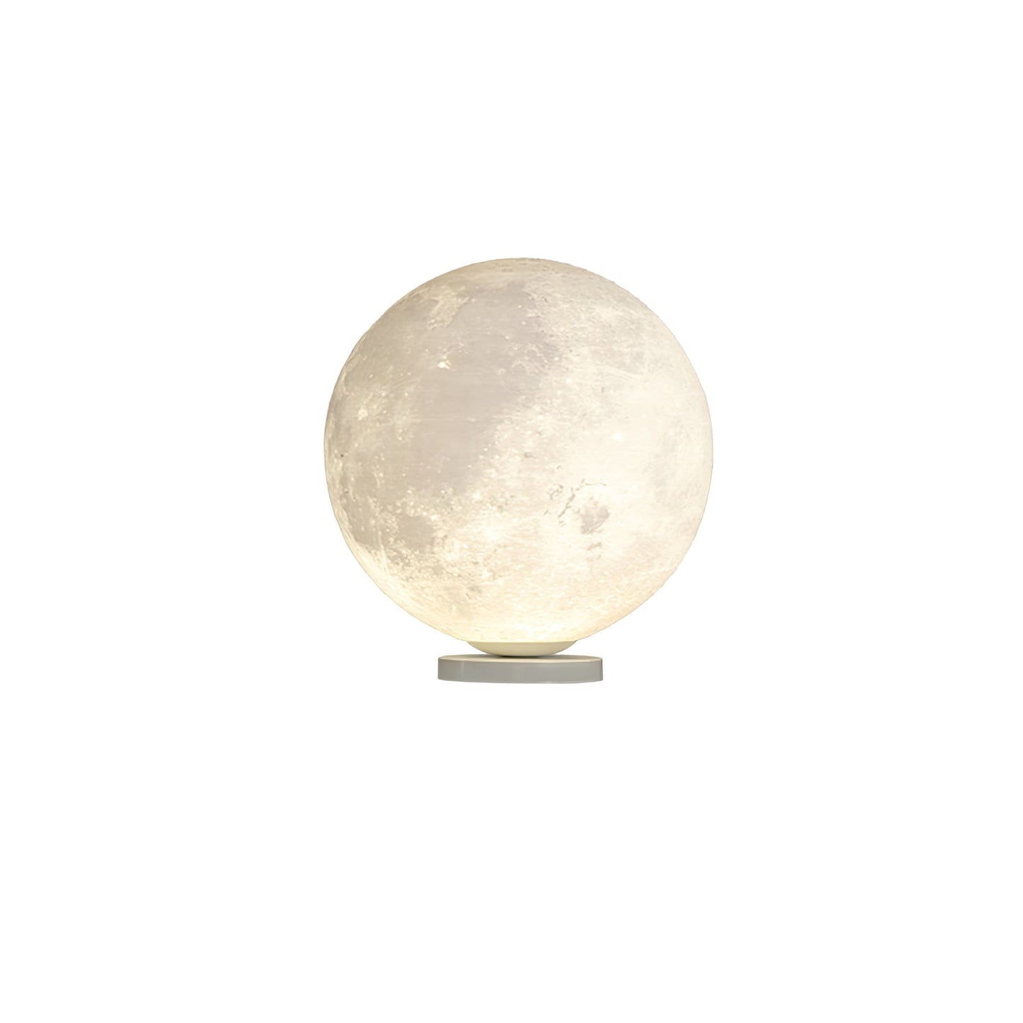 Moon Table Lamp | White FRP Fiber | Multiple Sizes Available